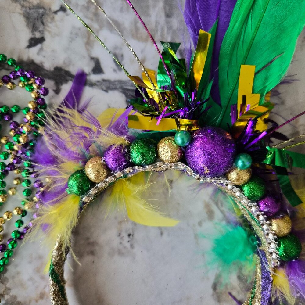 Mardi Gras/Parade Headpiece